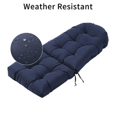 Enipate cushion back band and fabric ties securing cushion to chair benefit