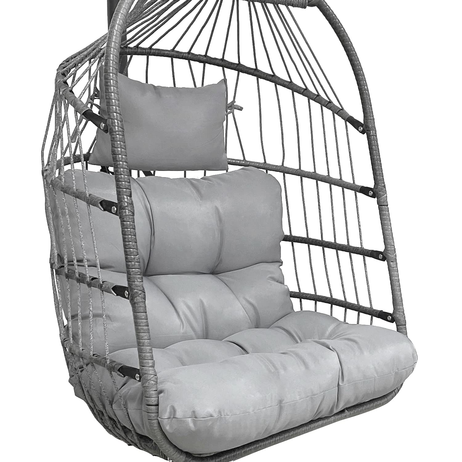 Enipate front view seat and headrest showing plush comfort