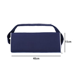 Enipate hidden zipper detail on pillow shell offering easy-removal convenience benefit