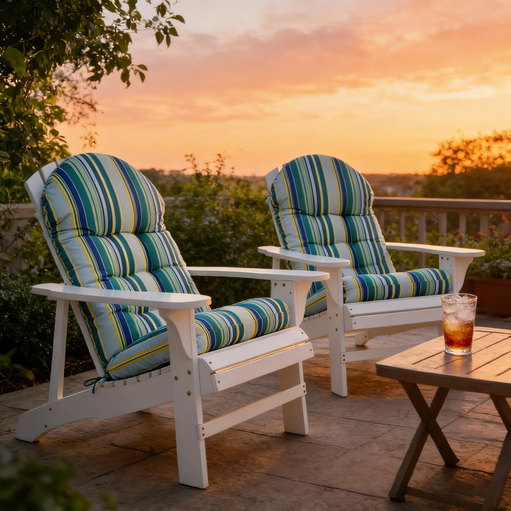 Enipate cottage porch scene showing durable outdoor comfort