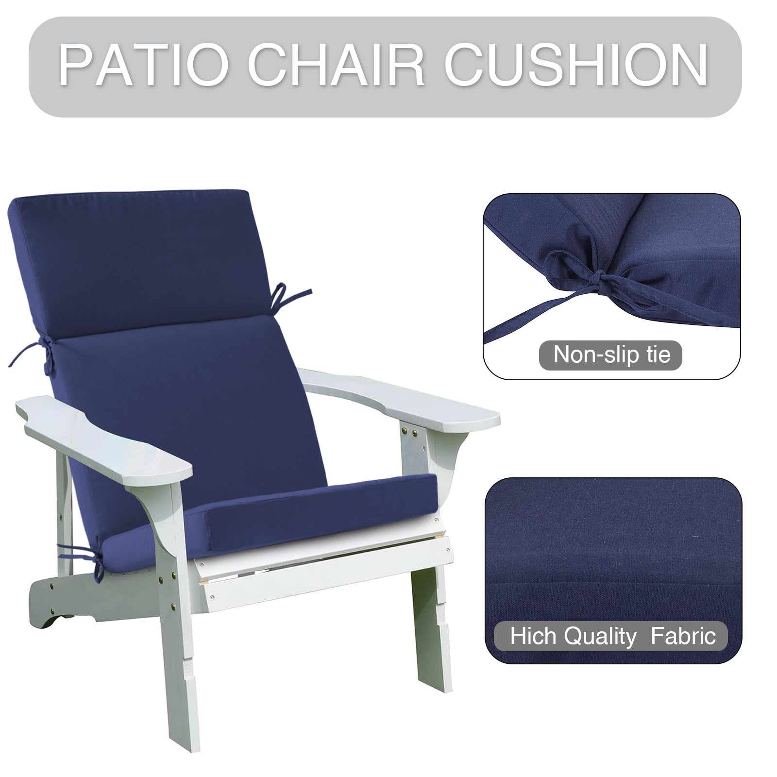 Enipate cushion on rocking chair on a porch creating a cozy seating spot