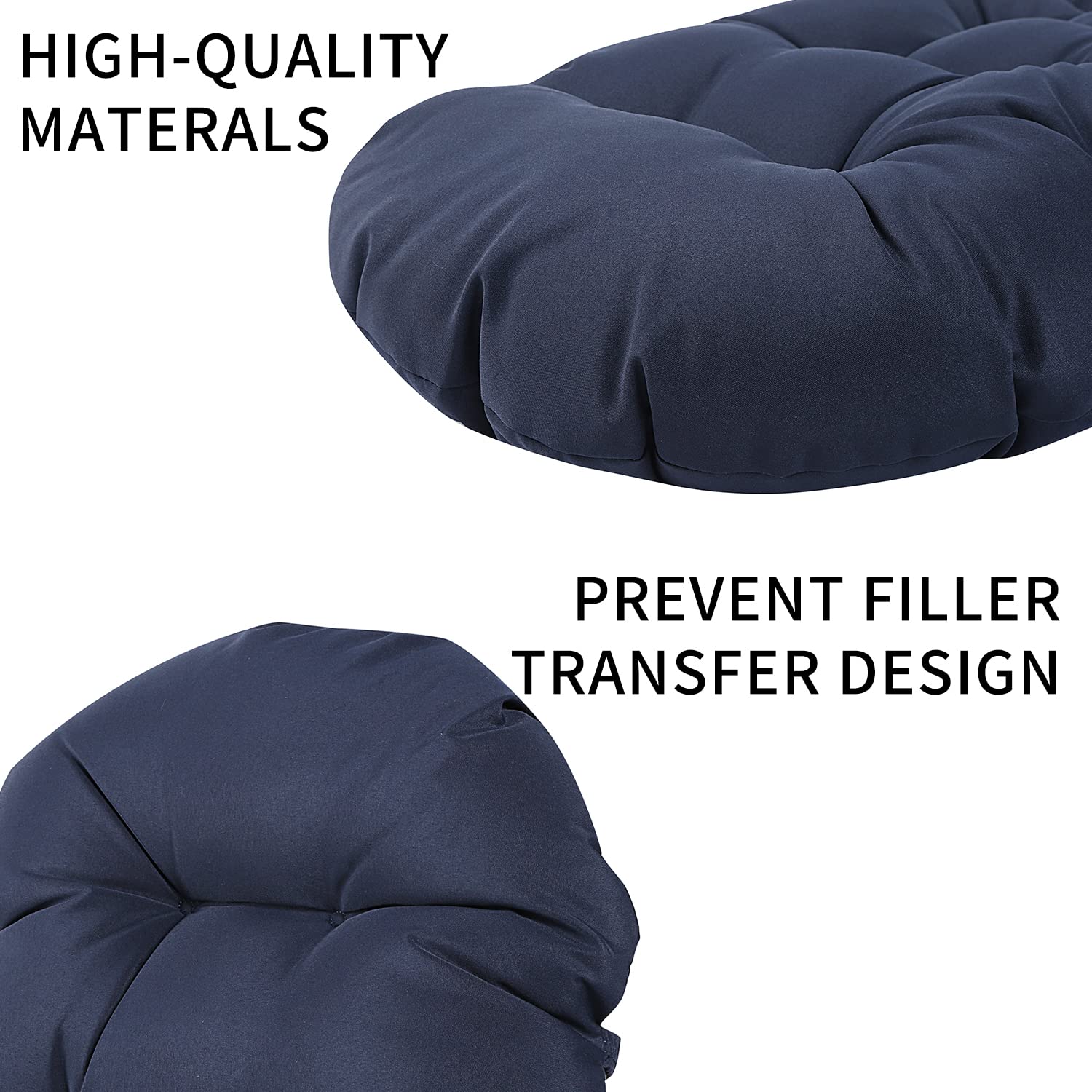 Enipate side profile showing cushion thickness and supportive depth benefit