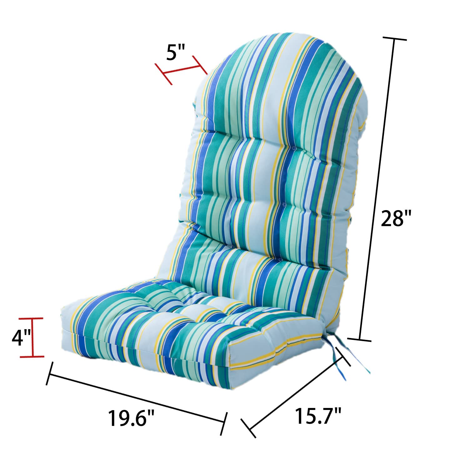 Enipate side profile highlighting cushion thickness and support
