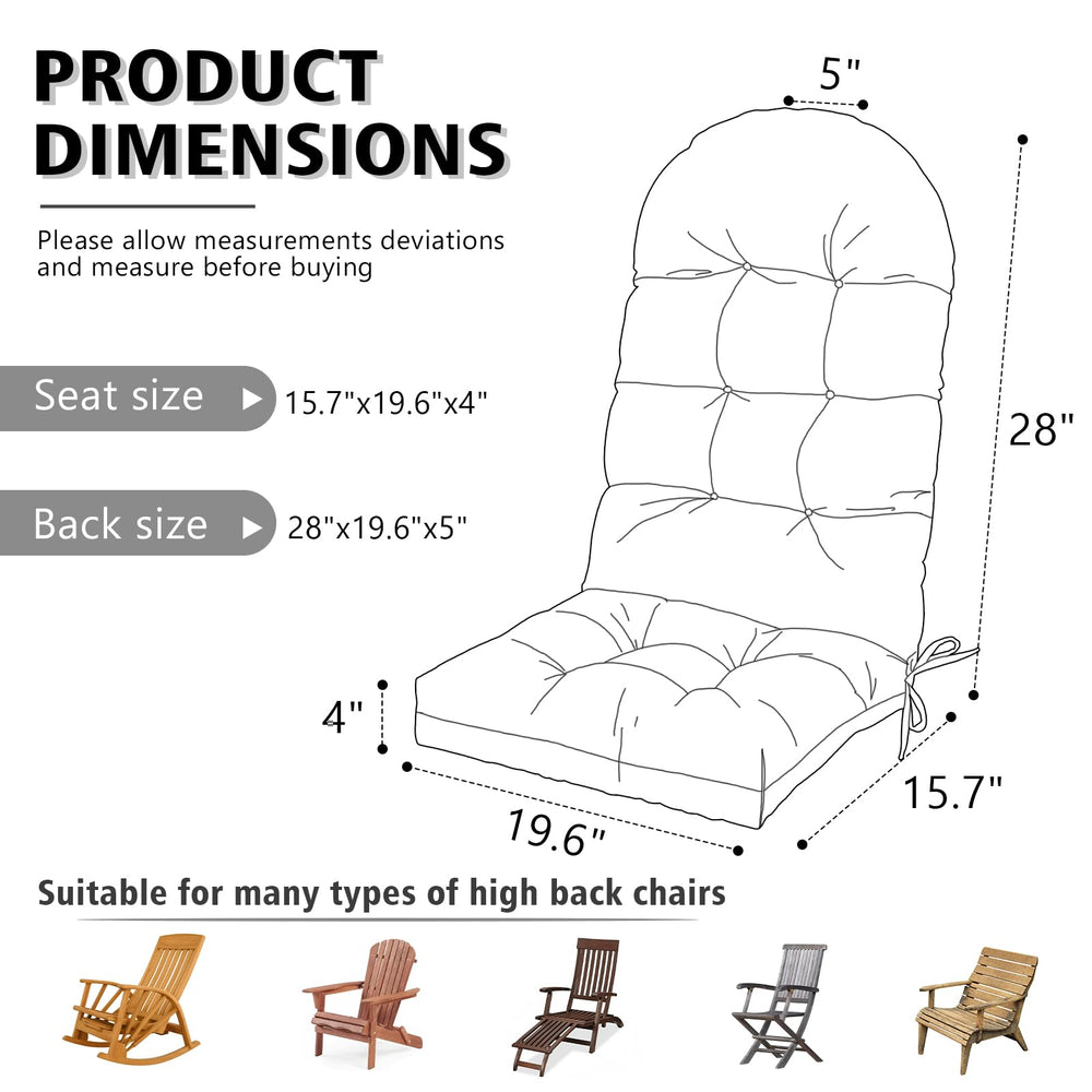 Enipate cushion beside ruler showing precise seat and back dimensions