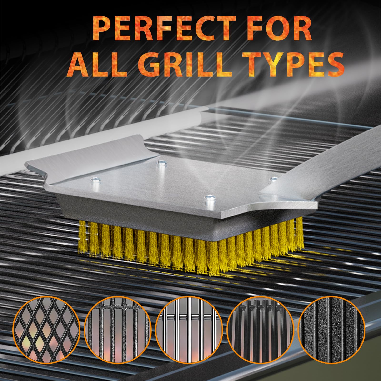 ENLOY replacement brush head with screws and screwdriver included
