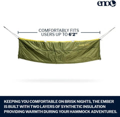 ENO close-up of offset quilting detail highlighting reduced cold spots