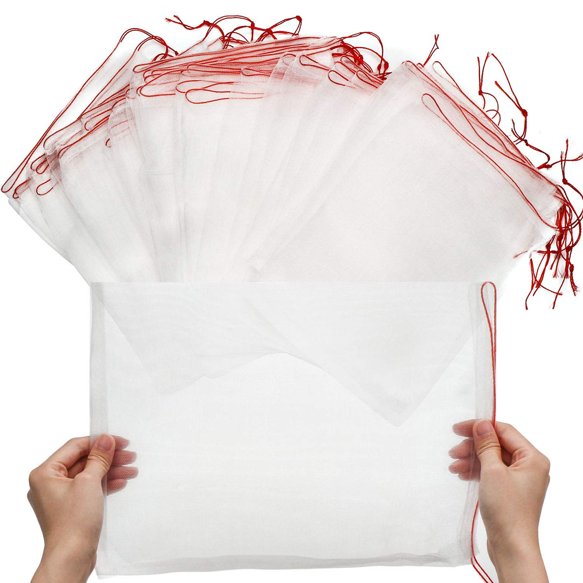 ENPOINT front packaging showing fifty fruit protection bags and contents benefit
