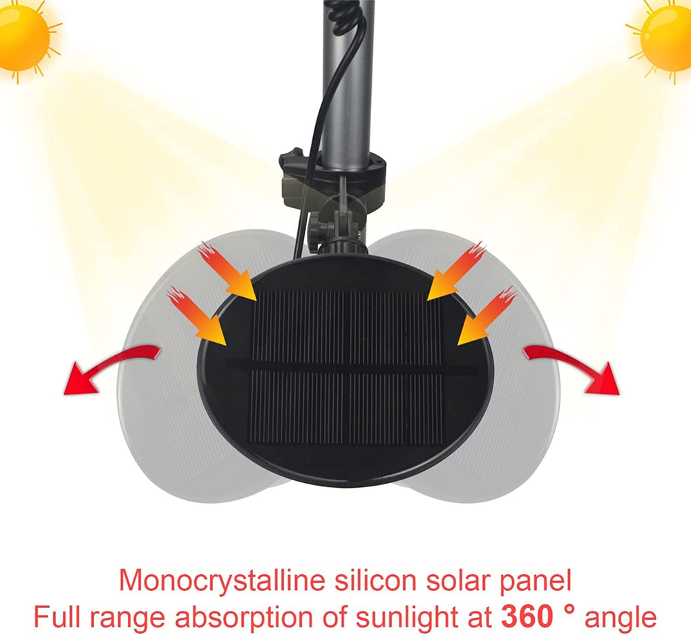 enrybia adjustable solar panel angled to sun for optimal charging efficiency
