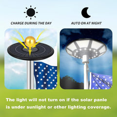enrybia top solar panel view showing sun-charging capability for dusk-to-dawn use