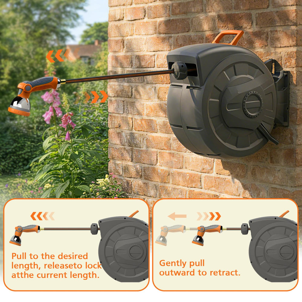Entgard mounted 180° swivel in use showing flexible range and easy pivot