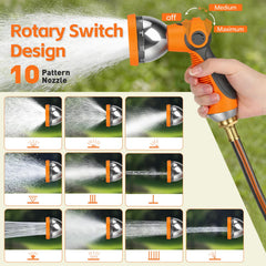 Entgard installed 180° swivel bracket on wall for wider garden coverage