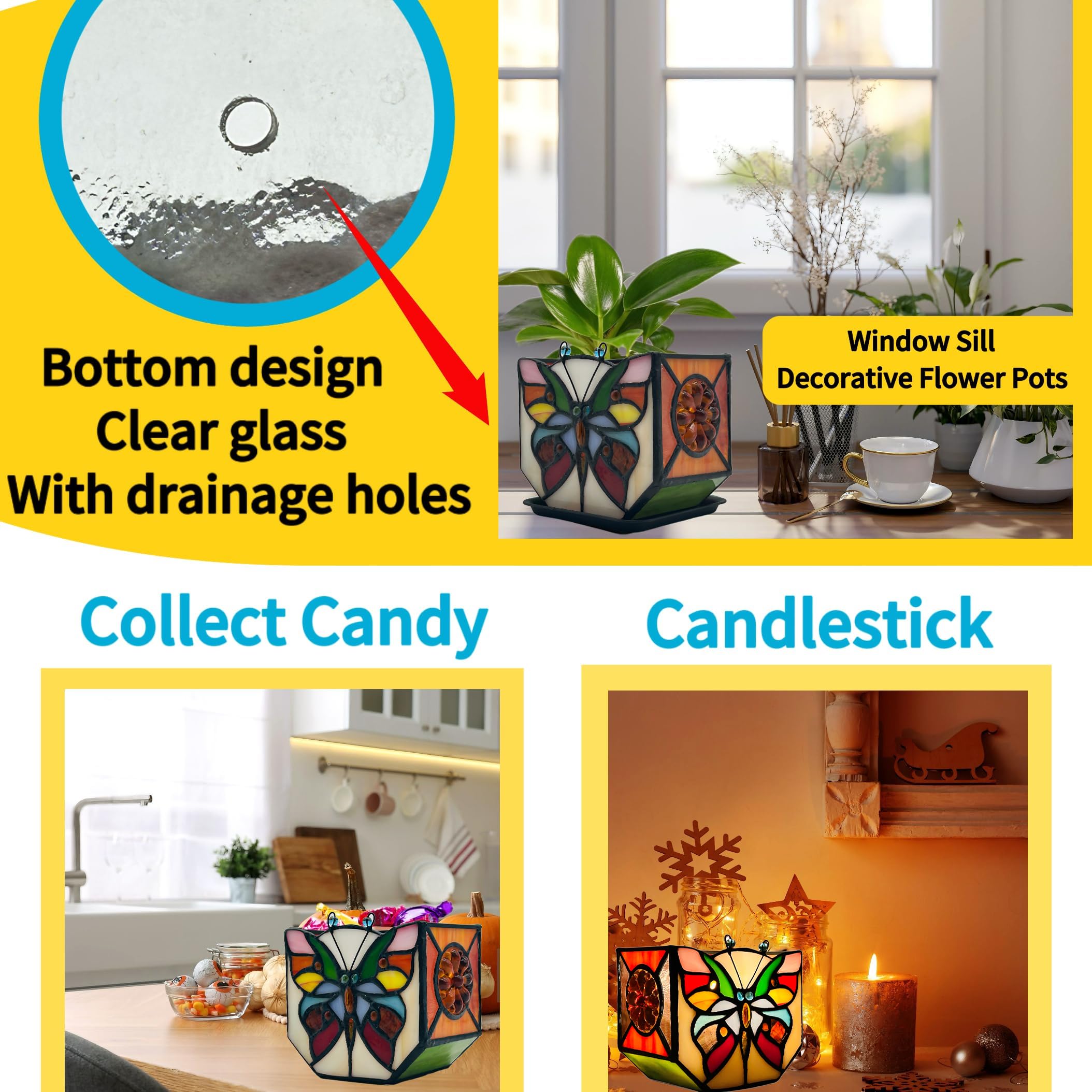 Entlityful planter used as trinket holder showing multifunctional storage benefit