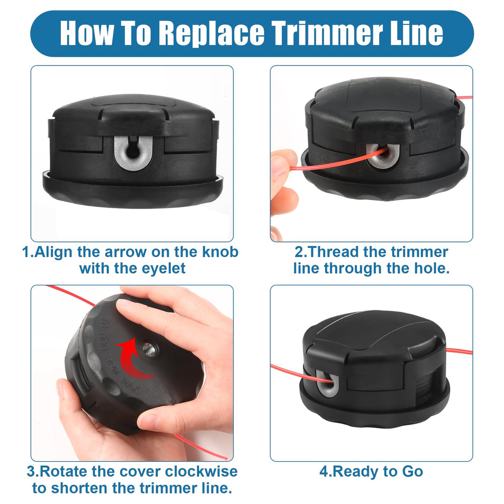 Envanptaz demonstration of bump-feed line advance for faster on-job reloading