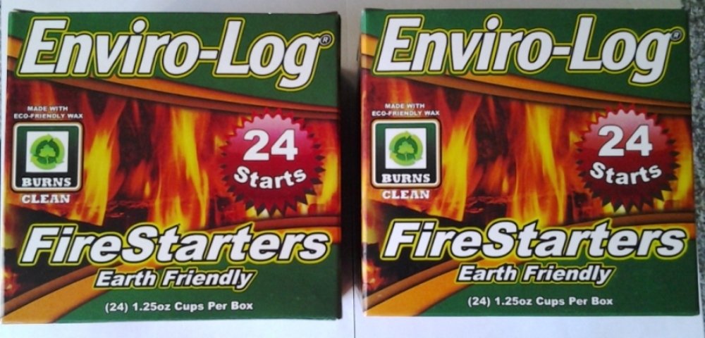Enviro-Log front packaging showing eco-friendly 48-count and clear labeling for easy choice
