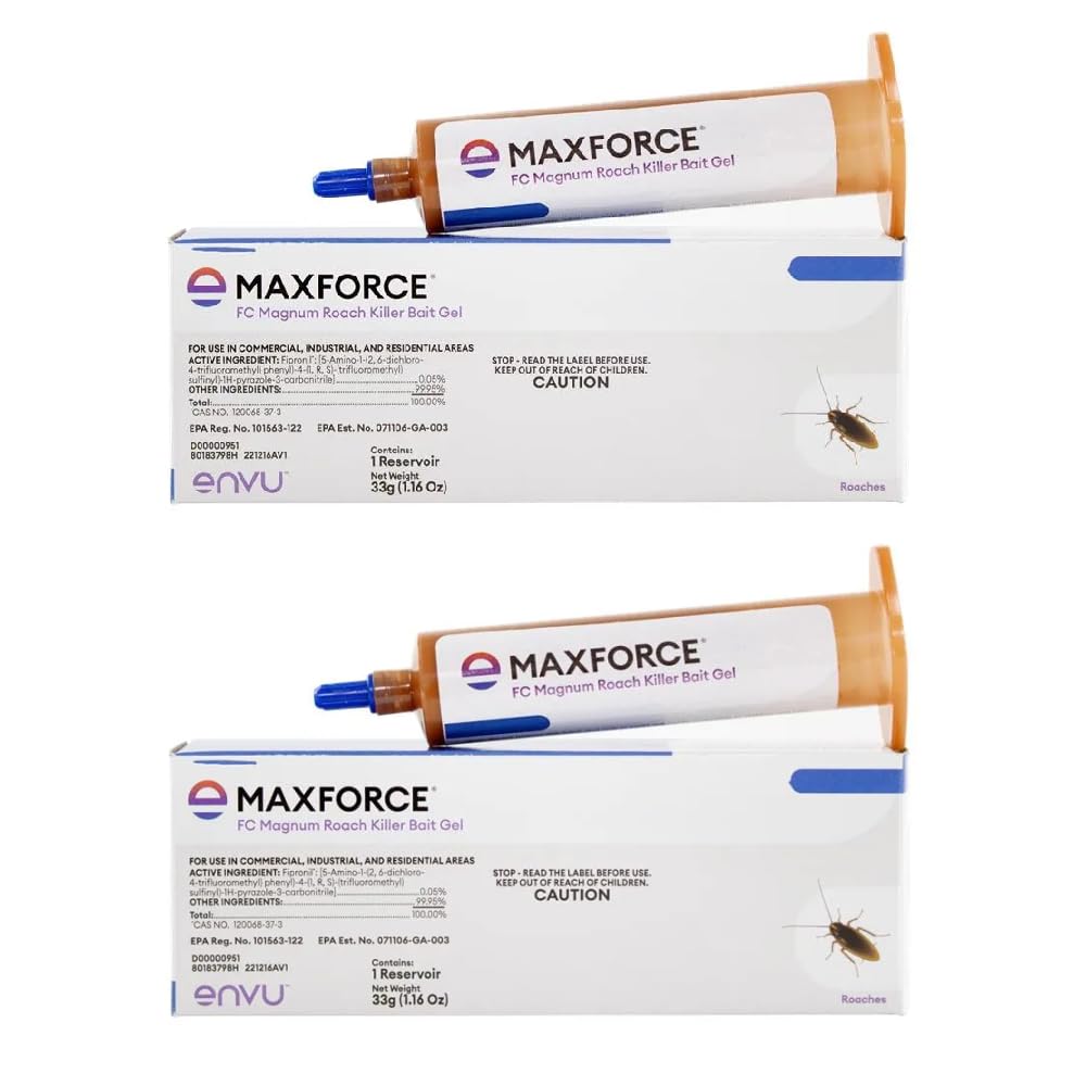 ENVU Maxforce front packaging showing two tubes and plunger for fast control