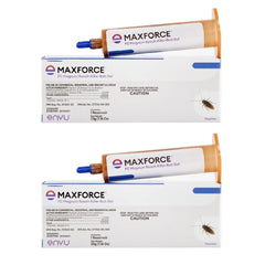 ENVU Maxforce front packaging showing two tubes and plunger for fast control