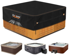 Enzeno front view of 96x96 waterproof cover showing full fit and protection