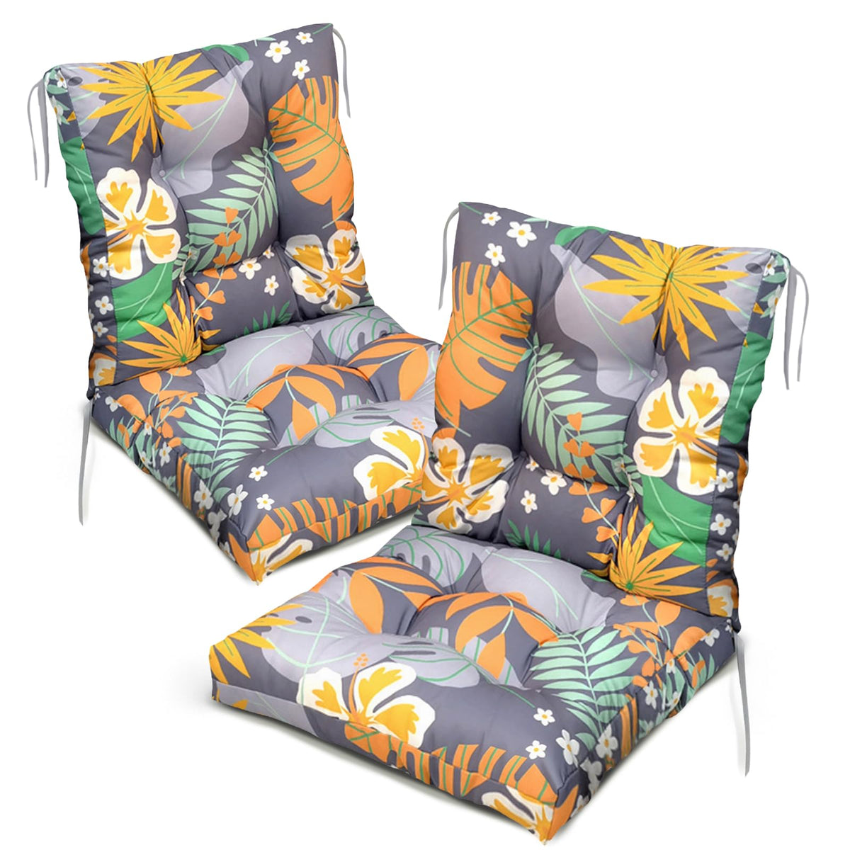 Eoieov front packaging showing floral cushions and product size benefits