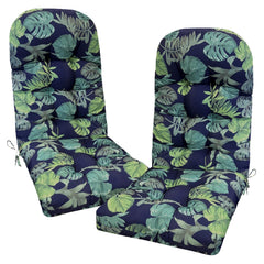 Eoieov front view of cushion pair showing printed fabric and comfort