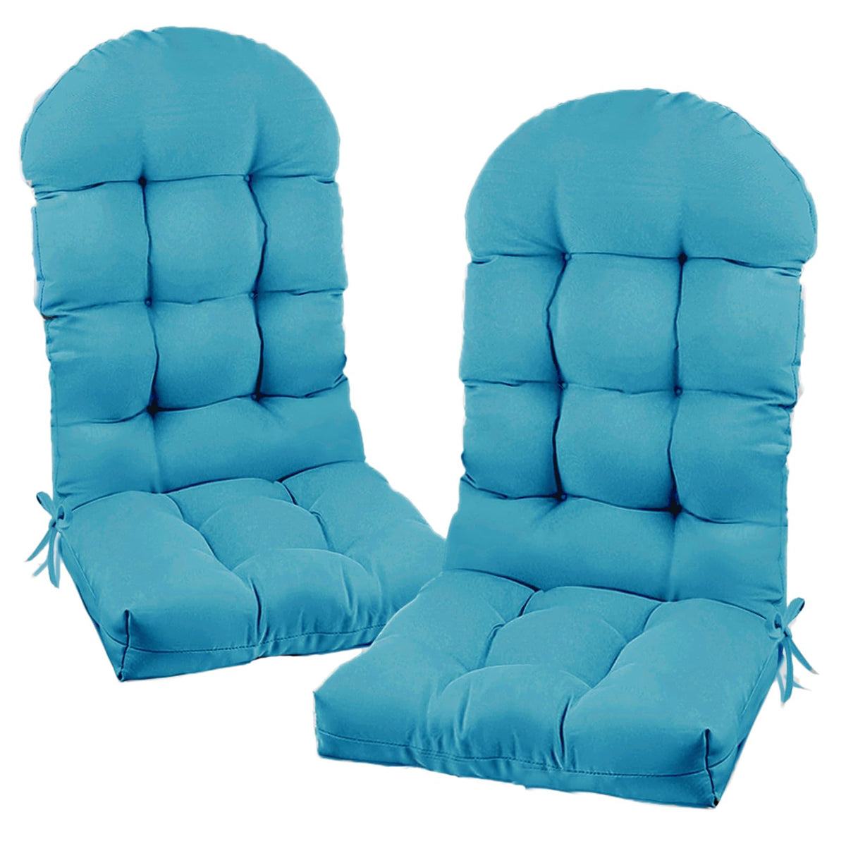 Eoieov front view of teal cushions showing fit and comfort