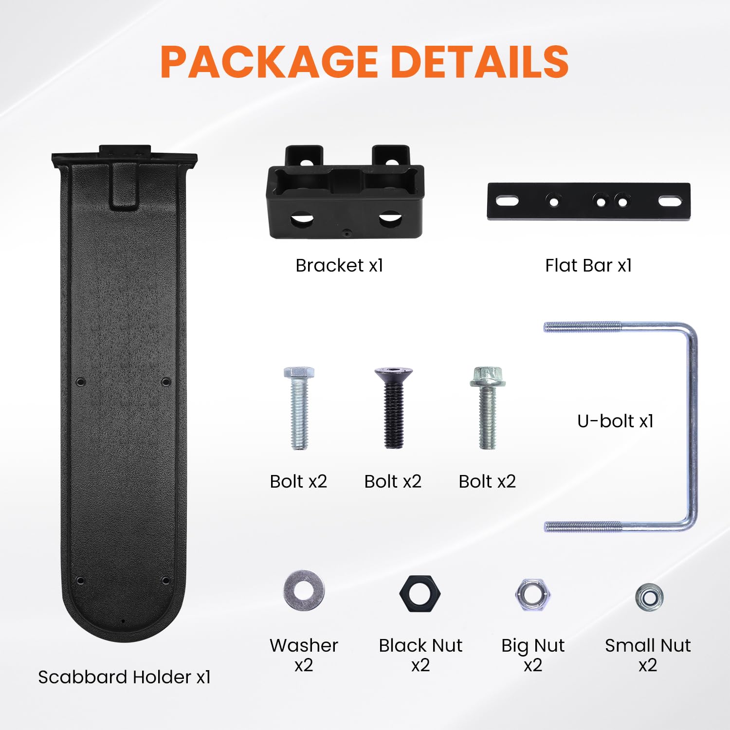 EONECROSS stored in truck bed saving space and preventing scratches