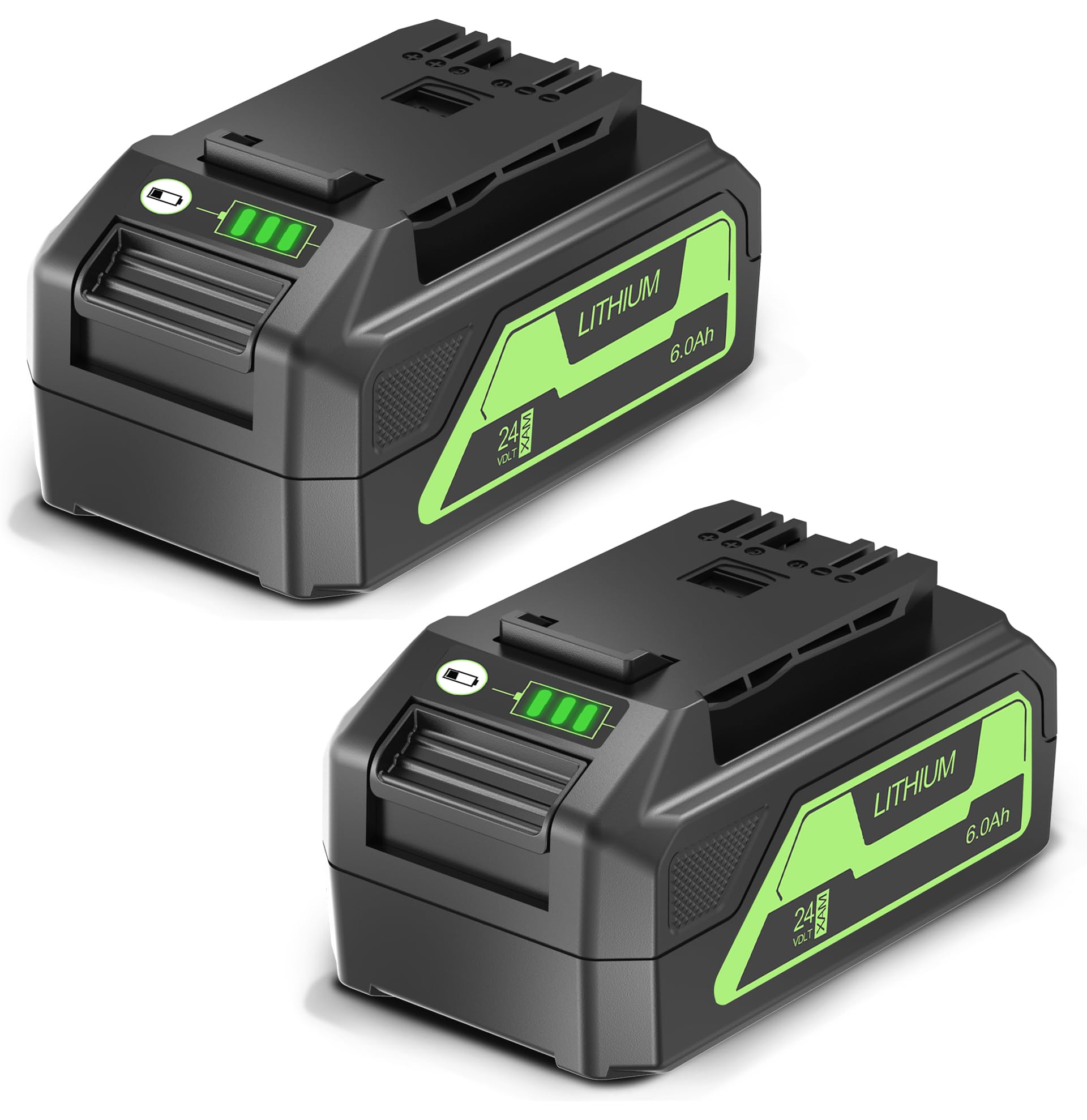EOTTK front packaging showing two batteries and compatibility details for longer runtime