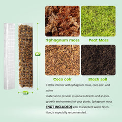 EOX folded D-shaped panel close-up showing profile and stability for aerial roots