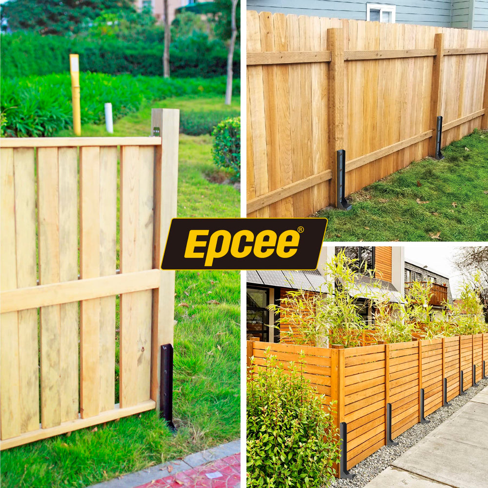 Epcee layout of included screws, socket, and drill bit displaying ready-to-install convenience