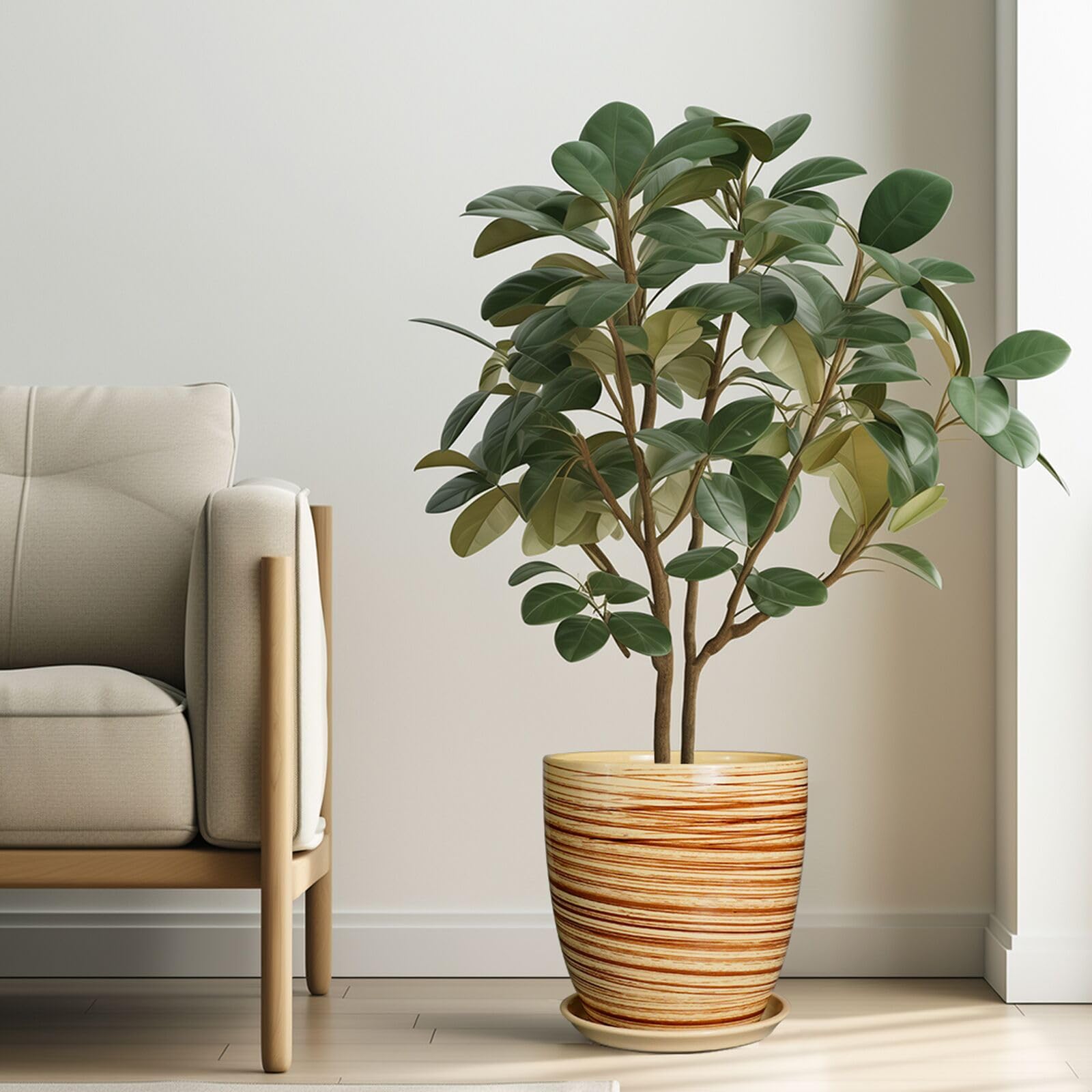 EPFamily pot texture close-up highlighting fluted coil detail and durable finish benefit
