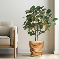 EPFamily pot texture close-up highlighting fluted coil detail and durable finish benefit