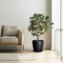 EPFamily close-up of fluted glazed texture highlighting decorative detail and easy clean