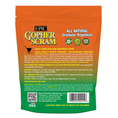 EPIC REPELLENTS granular texture closeup showing easy‑apply no‑mix granules to protect yards