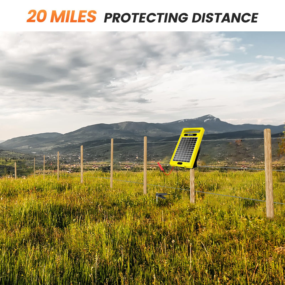 Epoify label displaying 0.32J and 5700–10200V for clear performance info