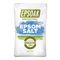 Epsoak front bag showing resealable 18 lb packaging and clear labeling benefits