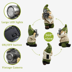 EPTUEGA gnome side profile highlighting durable resin and silhouette