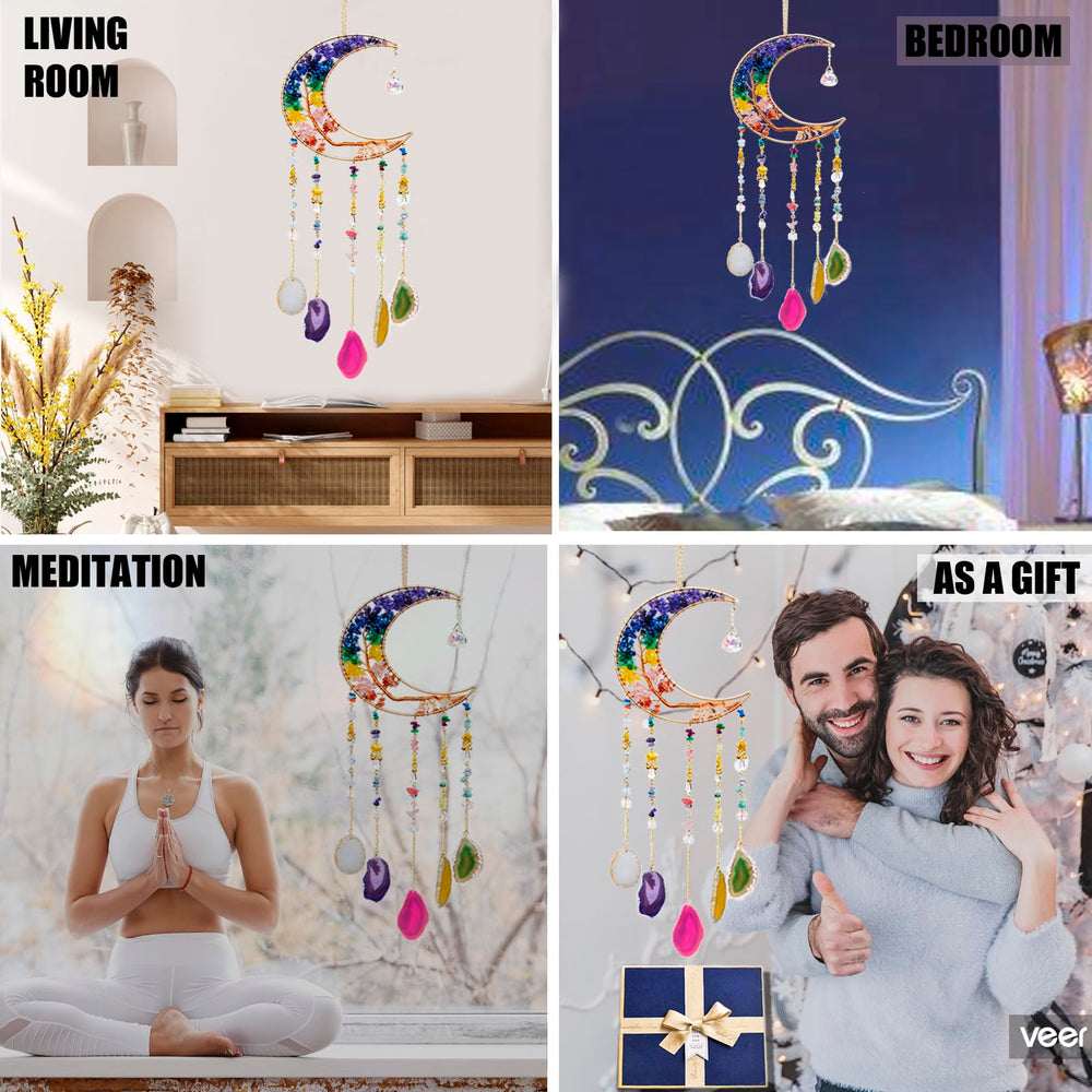 Eraparole by window with sunlight creating colorful light play for mood boost