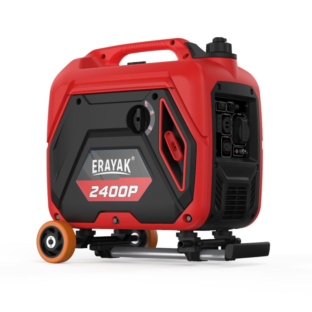 ERAYAK telescopic handle extended for ergonomic hauling and reduced strain