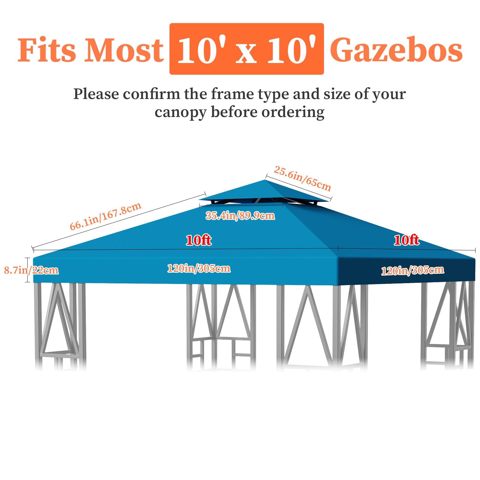 ERFEI canopy in use at backyard party providing shade and comfort