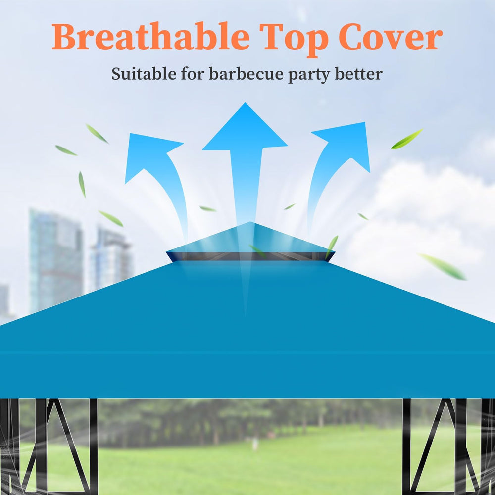 ERFEI double-tier vent detail improving airflow and cooling benefit