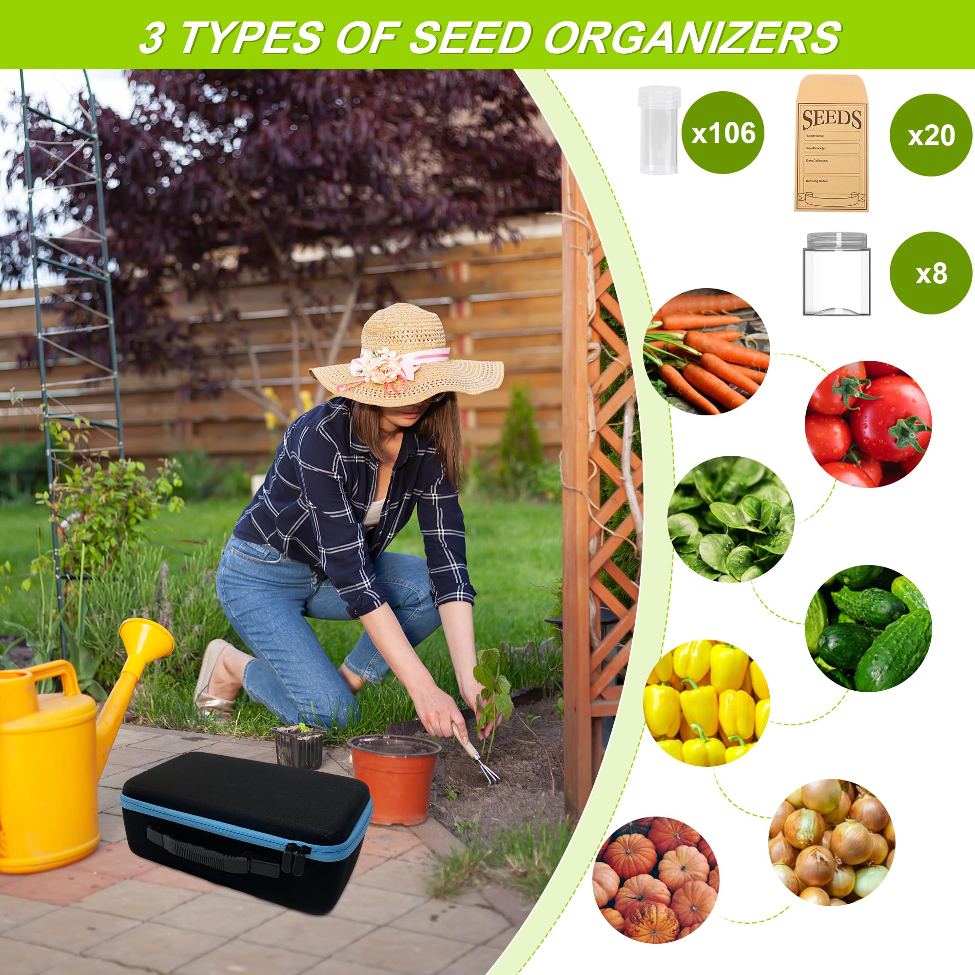 ERFEI kit on garden workbench showing practical use and organized workflow benefit