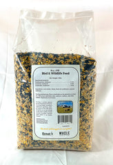 Ernst Grain & Livestock close-up of mixed corn, barley, and wheat enticing wildlife