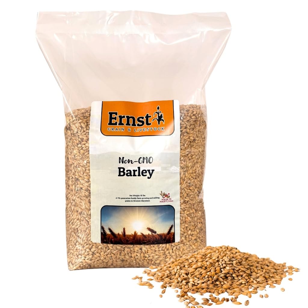 Ernst Grain & Livestock front bag view showing resealable 10 lb convenience and storage
