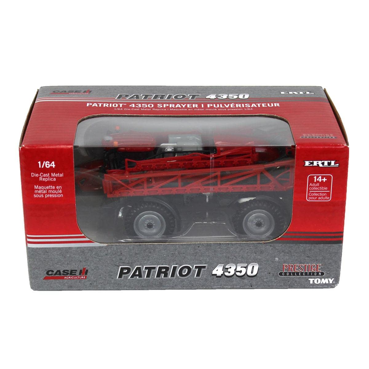 ERTL Patriot 4350 engine cover and hood detail highlighting precise molded components