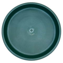 Erva bird bath next to a water bottle for scale, compact footprint fits patios and decks