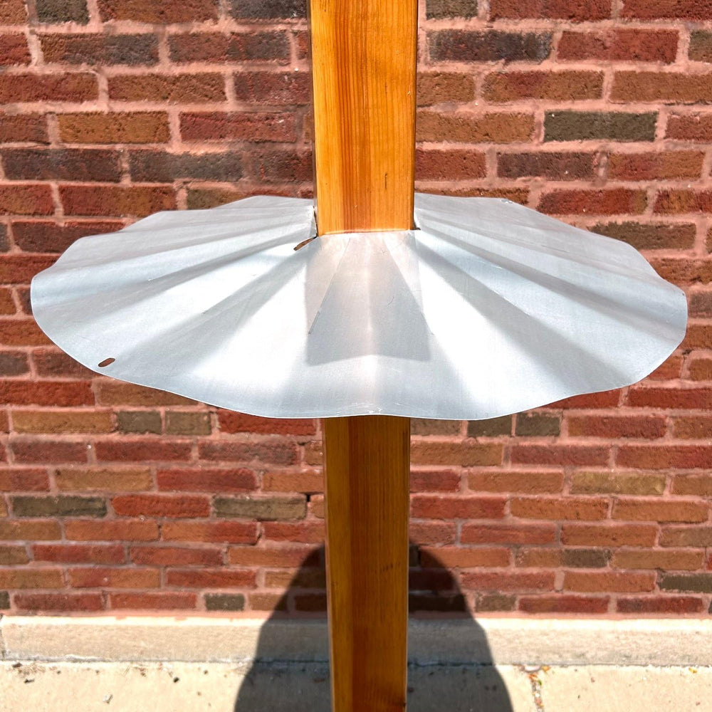 Erva close-up of galvanized finish highlighting rust-resistant durability