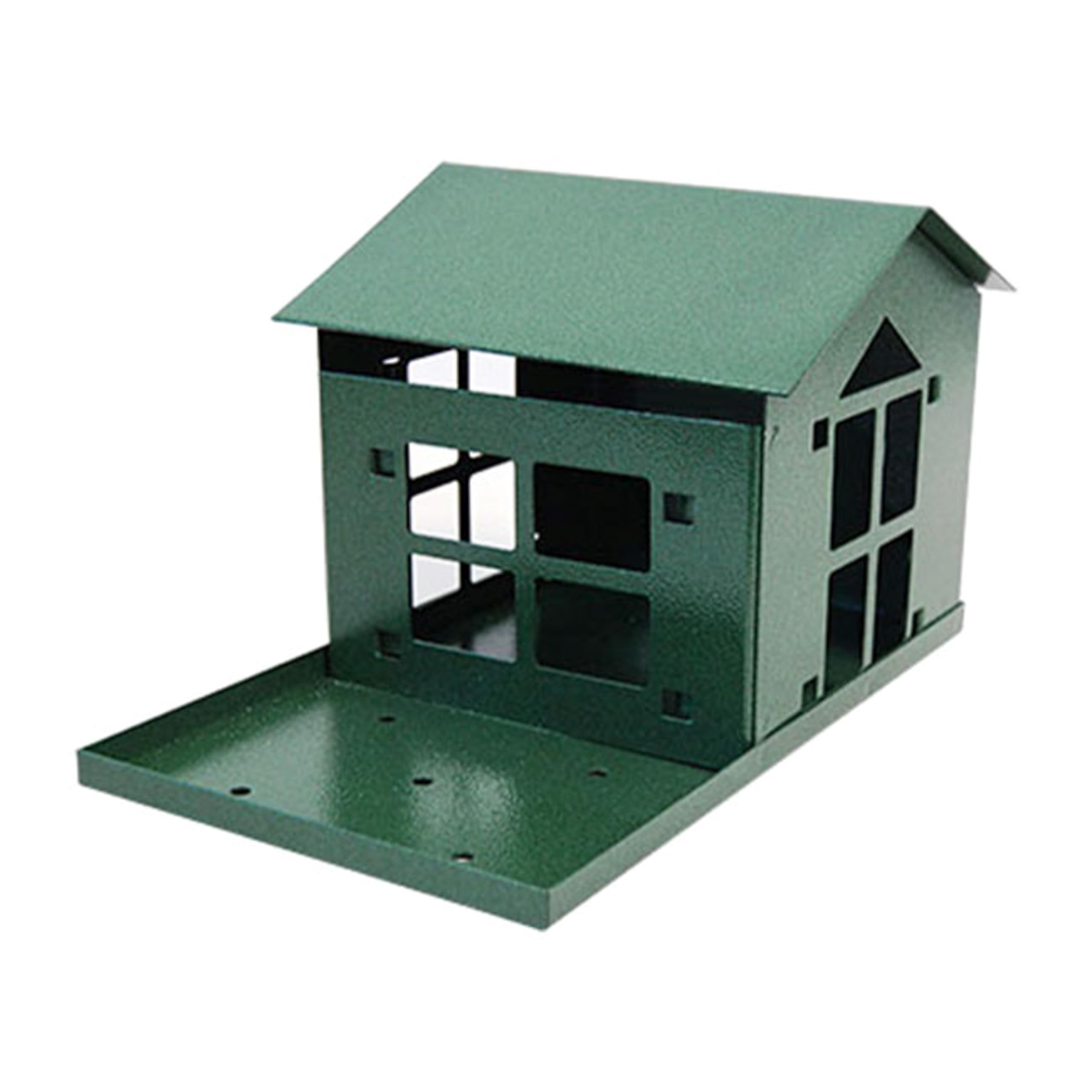 Erva front view of squirrel feeder showing sturdy design and bird-proof benefit