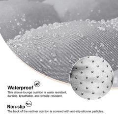 ERWUDEling side profile displaying 4-inch thickness for supportive comfort