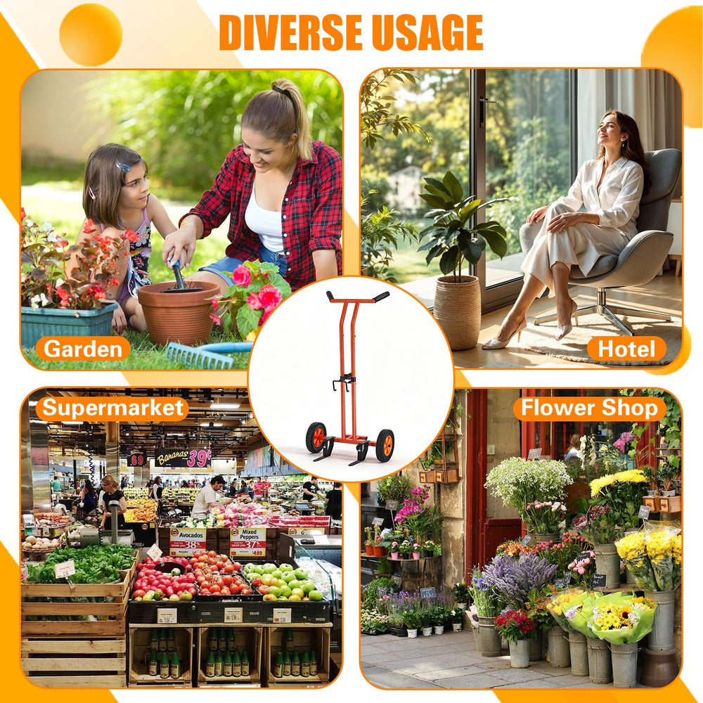 esgwork lifestyle garden use moving a heavy planter with less strain and better posture