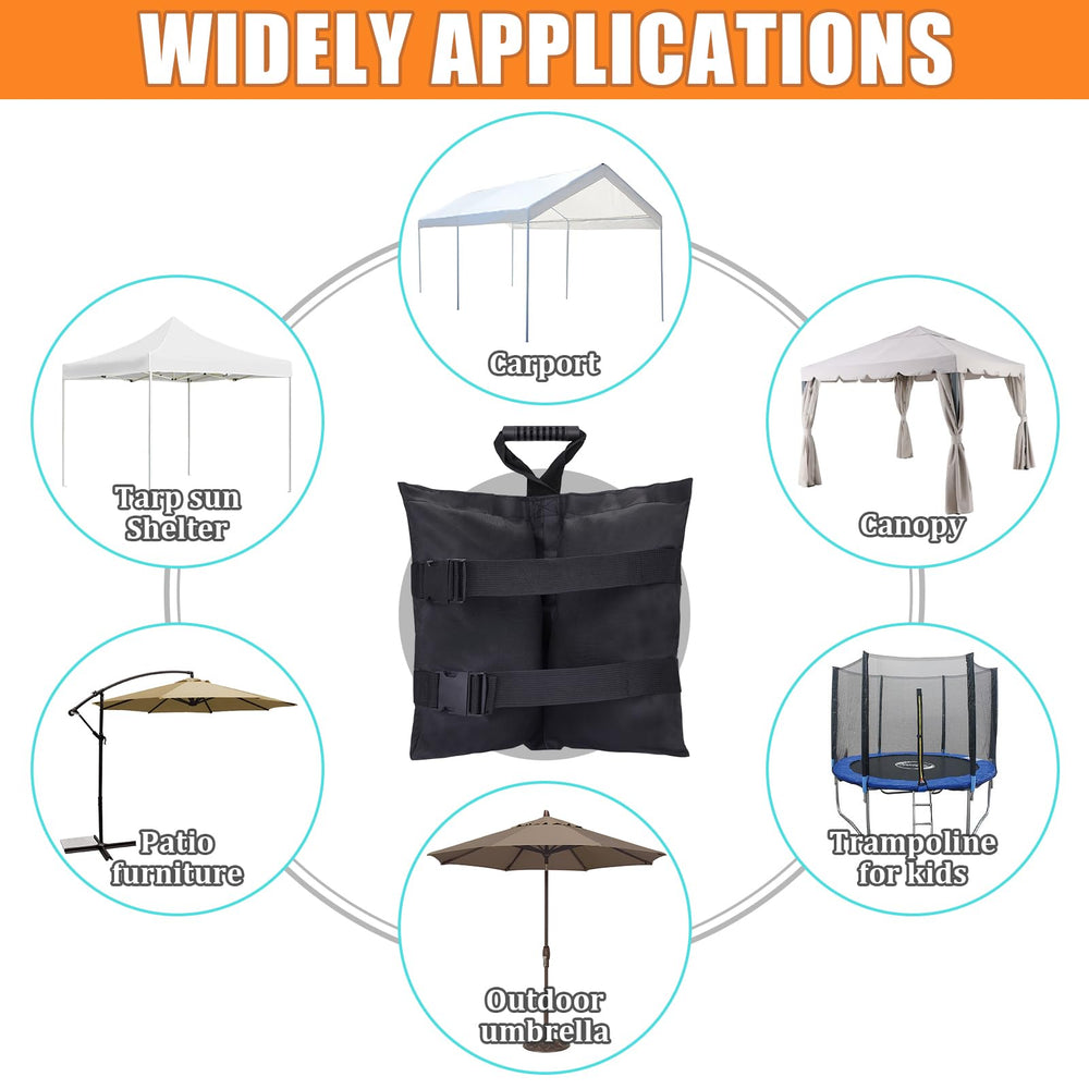Esmorah carrying handle and folded bag demonstrating compact transport benefit