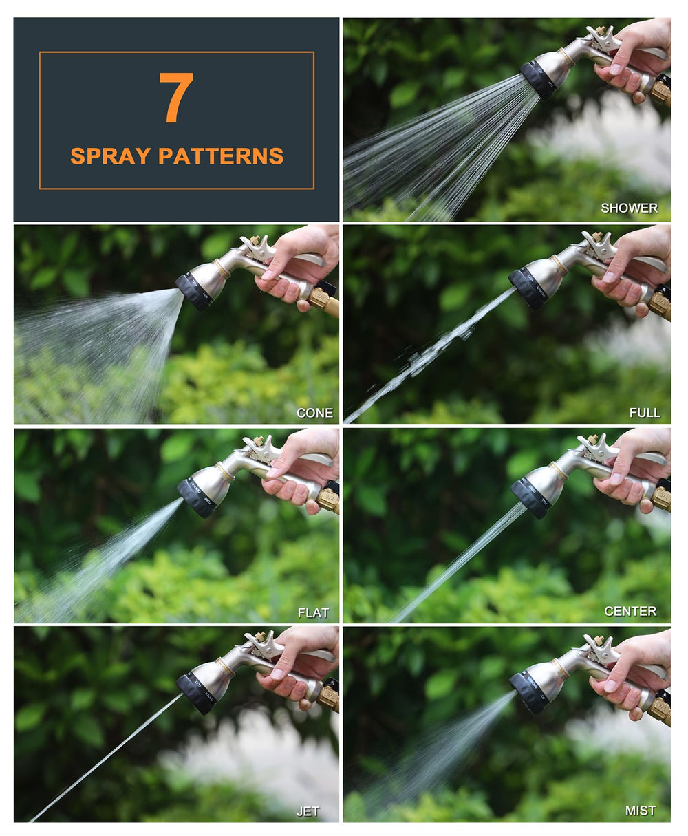 ESOW nozzle spraying high-pressure jet while washing a car for powerful cleaning